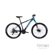 Велосипед Space 27.5" PHAETON DD FR рама-17" AL 2026 синьо-бірюзовий (OPS-SP-27.5-083)