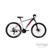 Велосипед Space 27.5" PHAETON DD FR рама-19" AL 2026 сіро-сріблястий (OPS-SP-27.5-088)