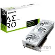 Відеокарта GF RTX 5070 12GB GDDR7 Aero OC Gigabyte (GV-N5070AERO OC-12GD)