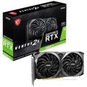 Відеокарта MSI RTX 3060 Ti Ventus 2X 8G OCV1 LHR (RTX 3060 Ti VENTUS 2X8GOCV1LHR)