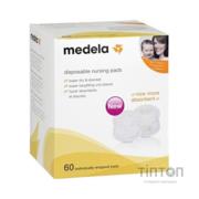 Вкладиш для бюстгальтера Medela Disposable Nursing Pads 60 шт (008.0374)