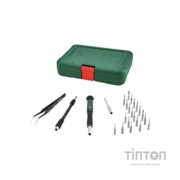 Викрутка Bosch прецизійна, SL TX TH HEX, сталь S2, набір 24шт (1.600.A03.9HT)