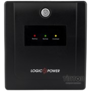 ИБП LogicPower LPM-U850VA-P, Lin.int., AVR, 2 х евро, USB, LED, пластик
