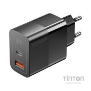 Зарядний пристрій 1xUSB-C + 1xUSB 33W Essager (ECTAC-PCB01-P)