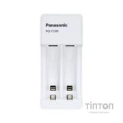 Зарядний пристрій для акумуляторів Panasonic Compact Charger USB +Eneloop 2*AA 1900 mAh NI-MH (K-KJ80MCC20USB)