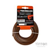 Жилка косильна Tekhmann "Квадрат з кордом" 2,7 мм × 15 м (42427015)