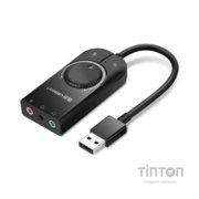 Звукова плата Ugreen CM129 black (40964)